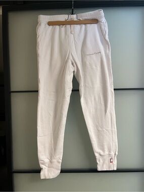 Province of Canada White Sweatpants – Size Medium (Unisex)